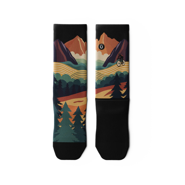 Outway Meandering Crew Socks
