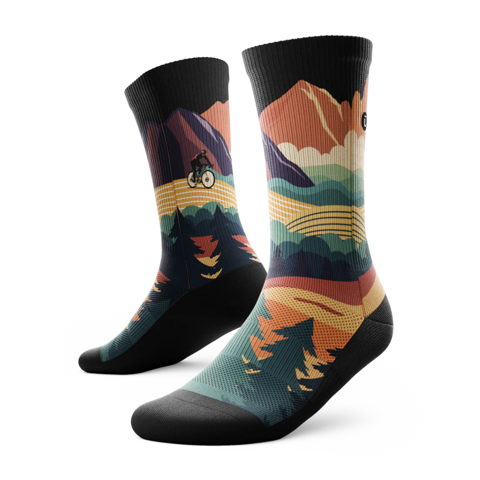 Outway Meandering Crew Socks