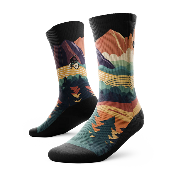Outway Meandering Crew Socks