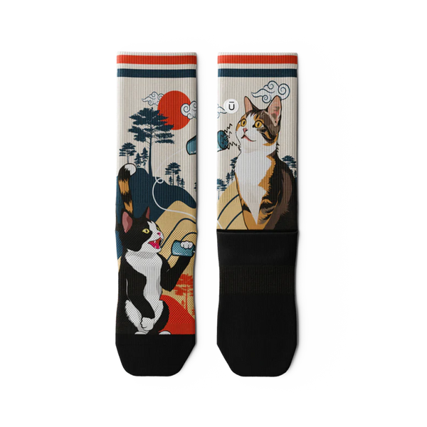 Outway Meow Crew Socks