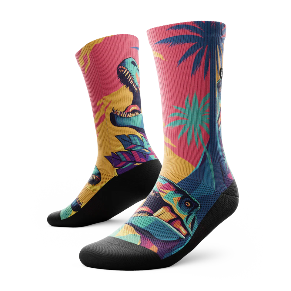 Outway Prehistoric Crew Socks