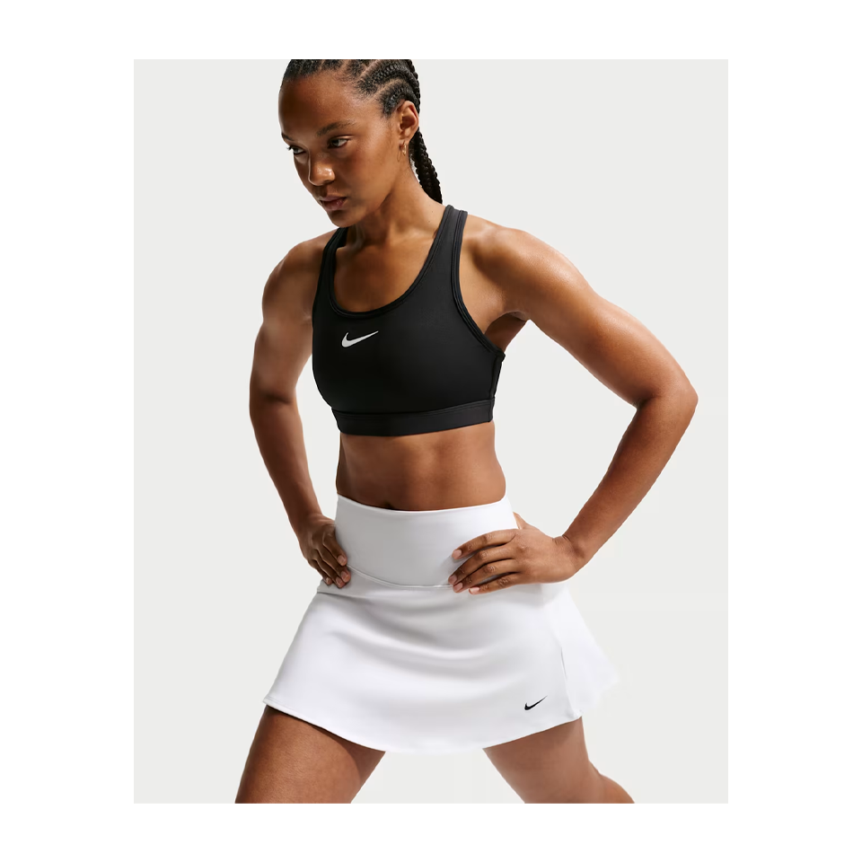 Nike Women's Swoosh Medium-Support Padded Sports Bra Black