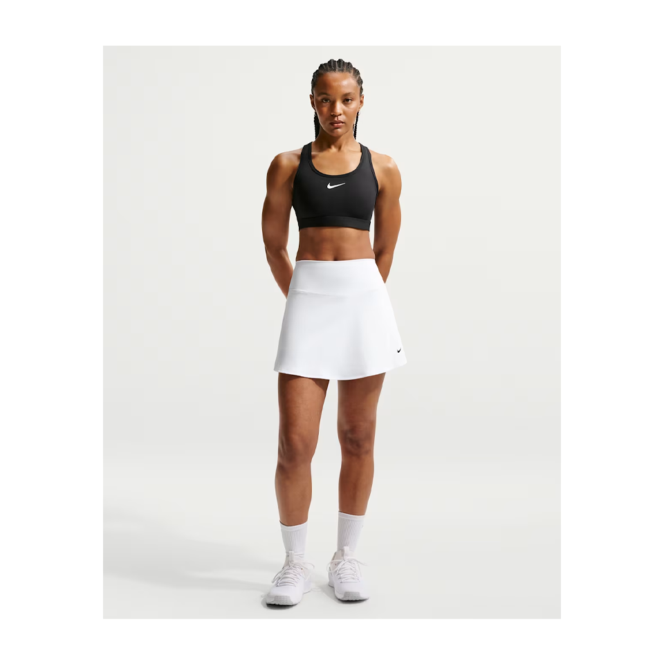 Nike Women's Swoosh Medium-Support Padded Sports Bra Black