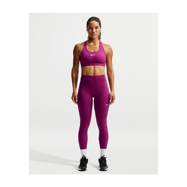 Nike Swoosh Medium-Support Padded Sports Bra True Berry