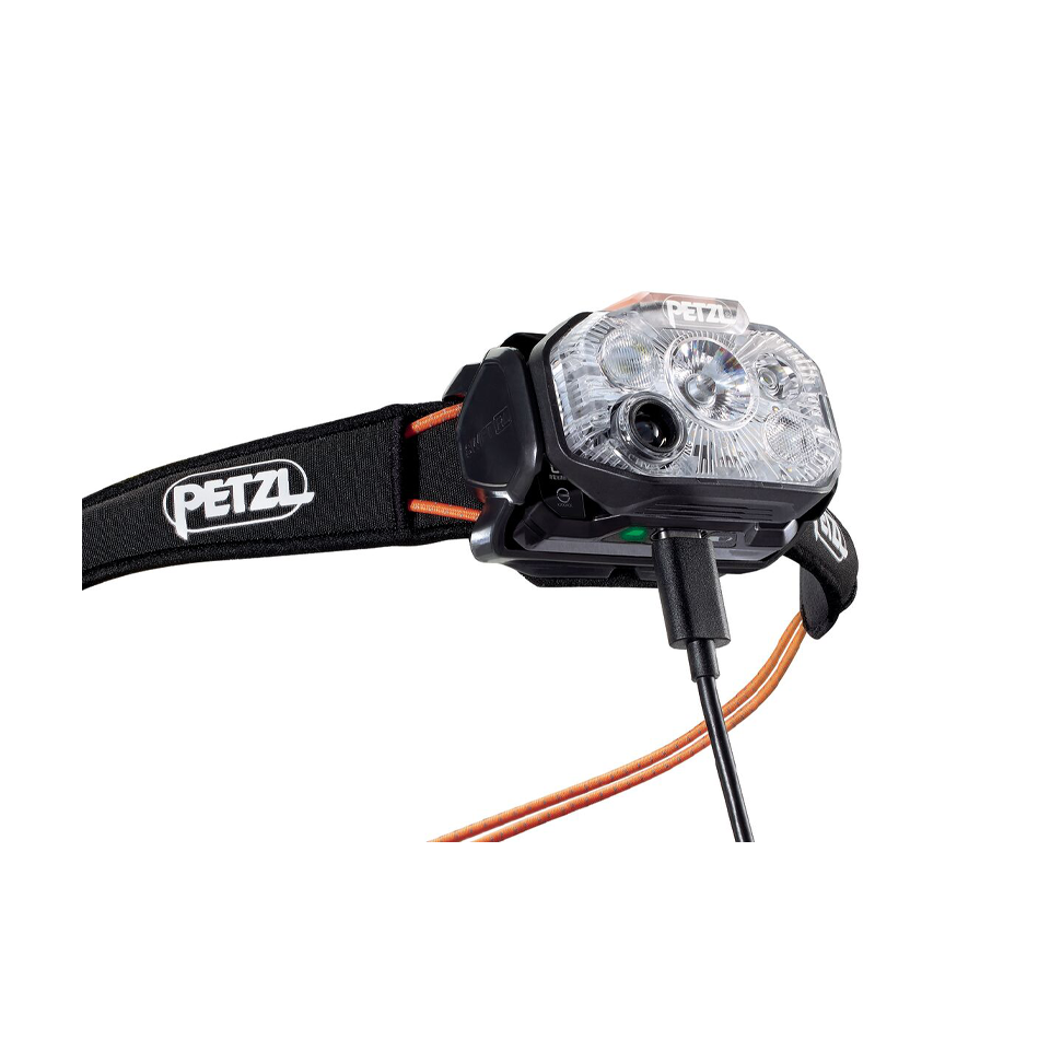 Petzl Swift RL 1200 Lumens Black/Orange