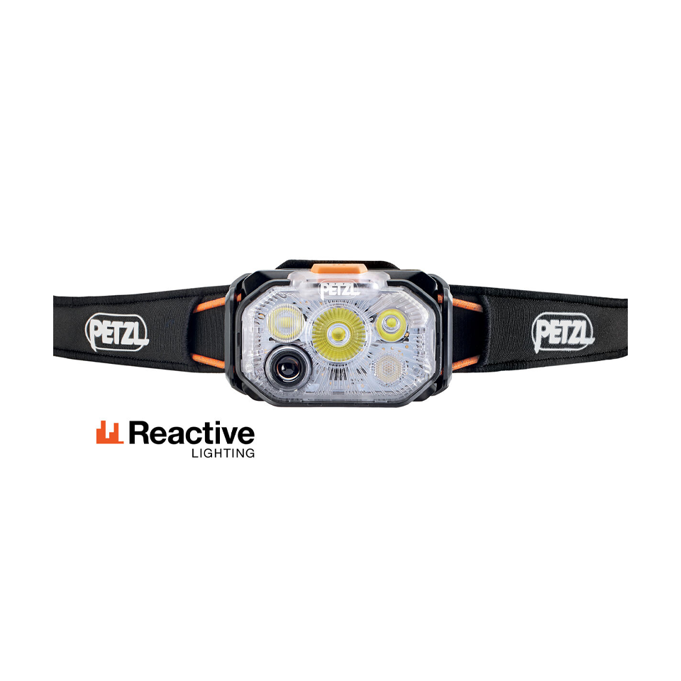Petzl Swift RL 1200 Lumens Black/Orange