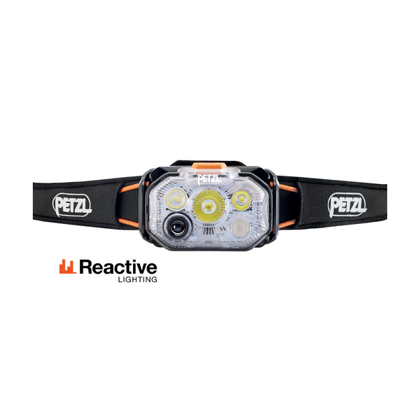 Petzl Swift RL 1200 Lumens Black/Orange