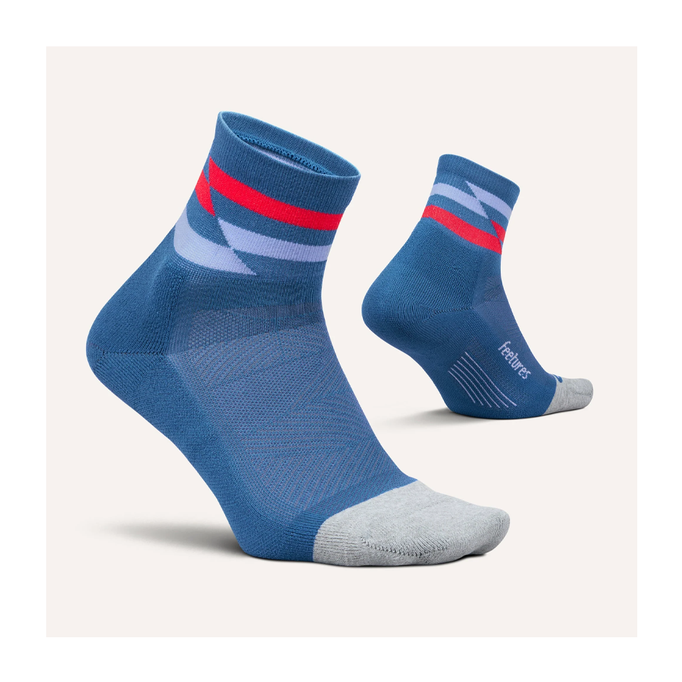 Feetures ELITE Light Cushion Quarter Blue Track Secondary image
