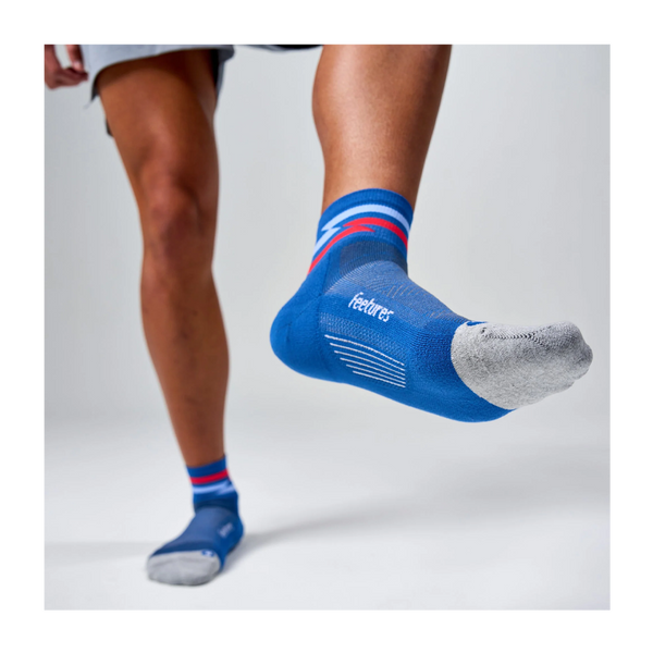 Feetures ELITE Light Cushion Quarter Blue Track