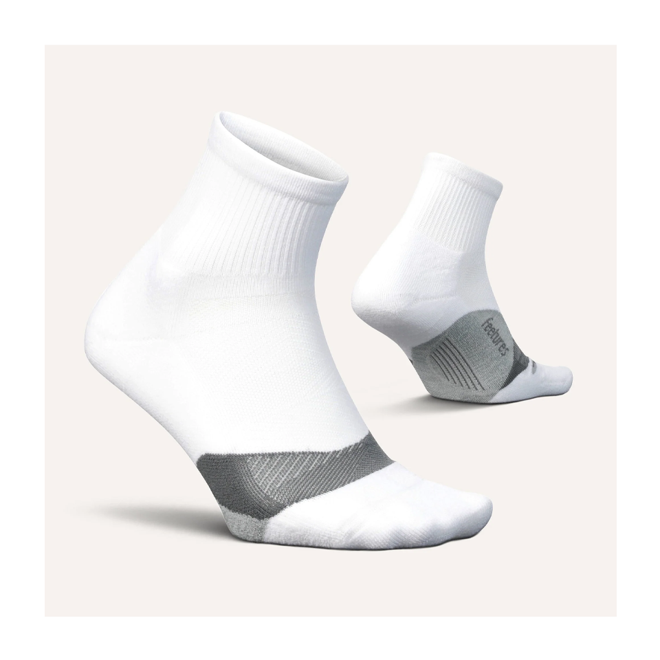 Feetures ELITE Light Cushion Quarter White