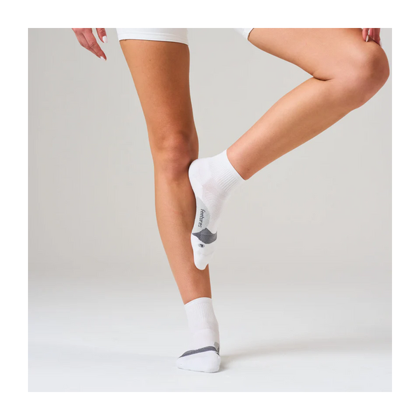 Feetures ELITE Light Cushion Quarter White