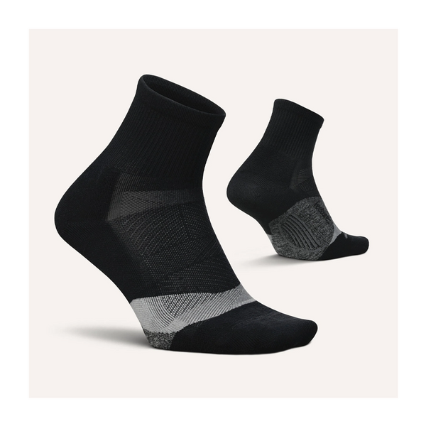 Feetures ELITE Light Cushion Quarter Black