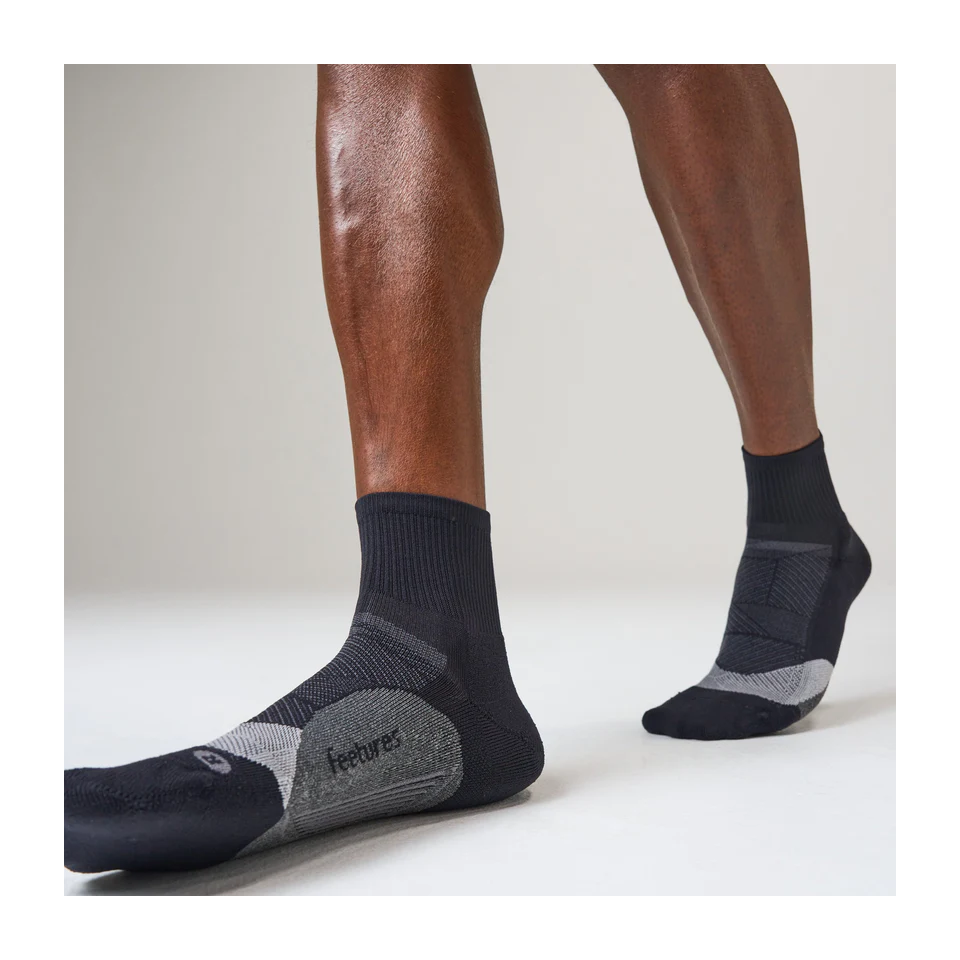 Feetures ELITE Light Cushion Quarter Black