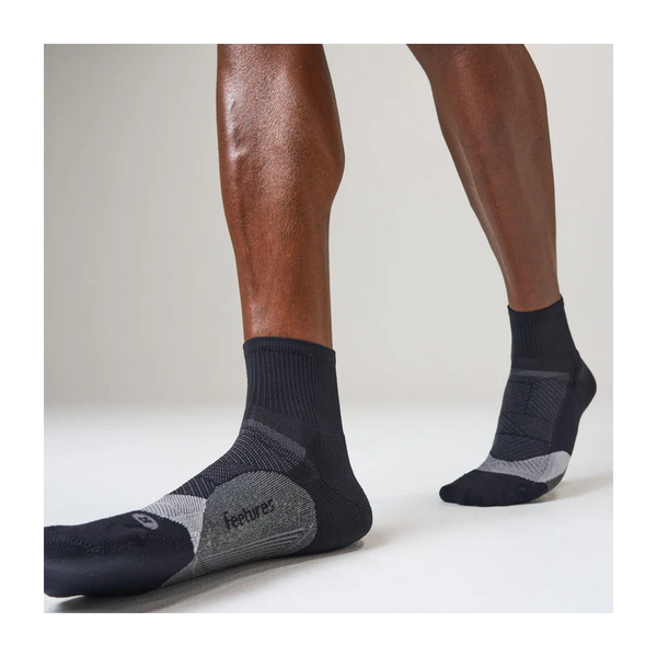 Feetures ELITE Light Cushion Quarter Black