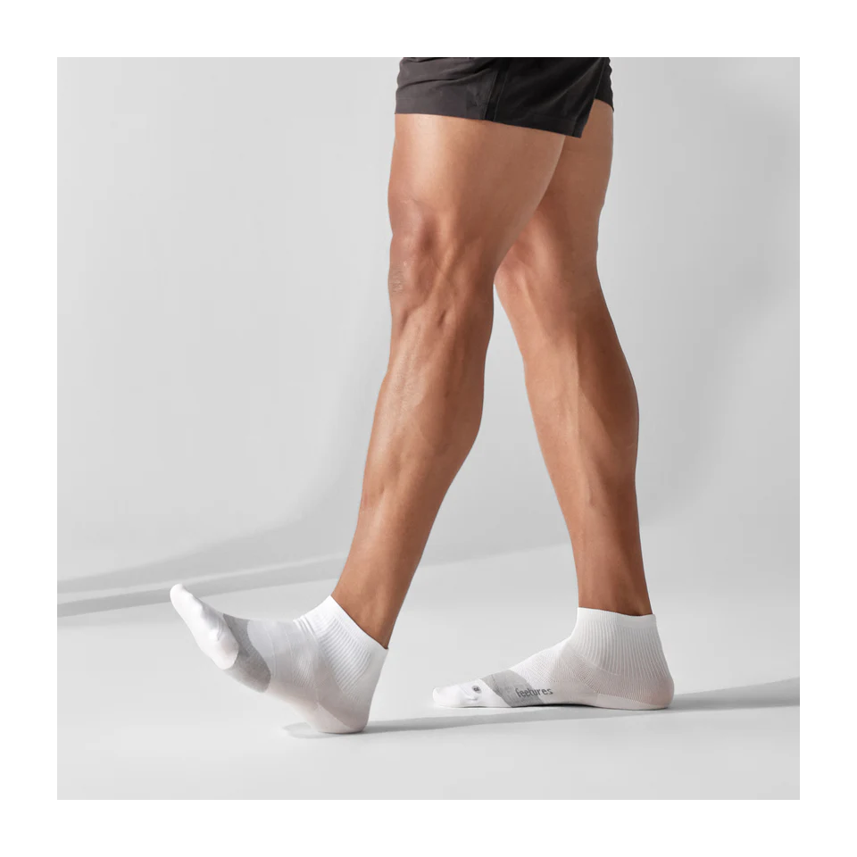 Feetures ELITE Ultra Light Quarter White