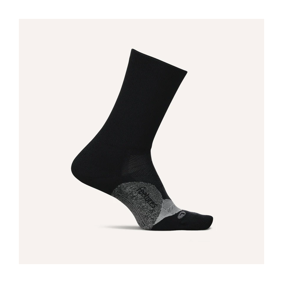 Feetures ELITE Light Cushion Mini Crew Black