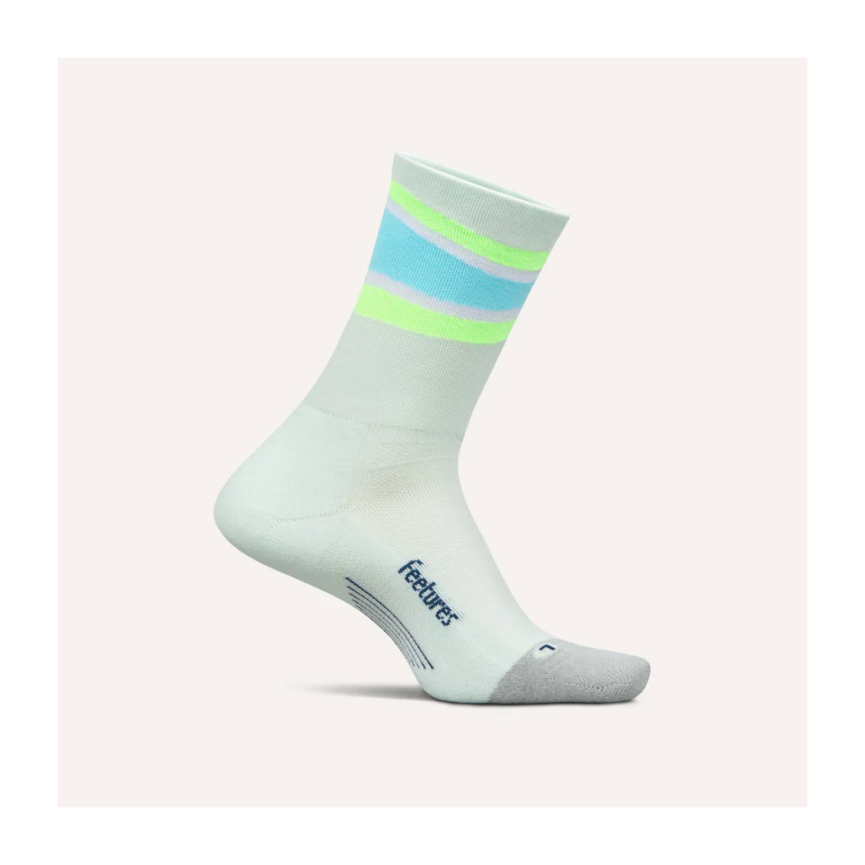Feetures ELITE Light Cushion Mini Crew Mint Bounce