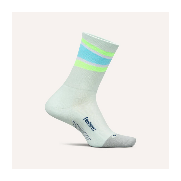 Feetures ELITE Light Cushion Mini Crew Mint Bounce