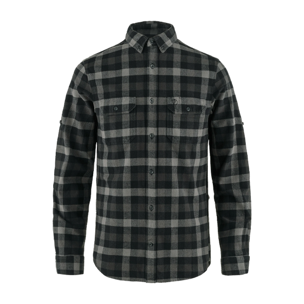 Fjällräven Men's Skog Slim Shirt Black/Grey