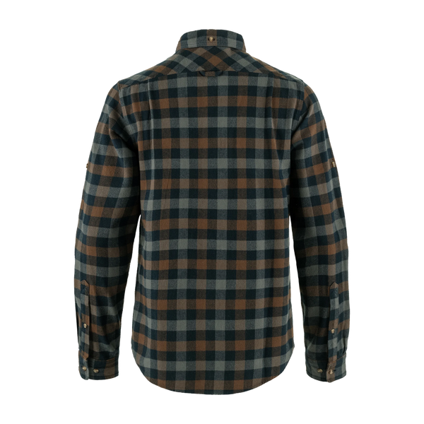 Fjällräven Men's Skog Slim Shirt Dark Navy/Dark Oak