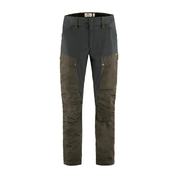 Fjällräven Men's Keb Trousers Dark Olive - Dark Grey
