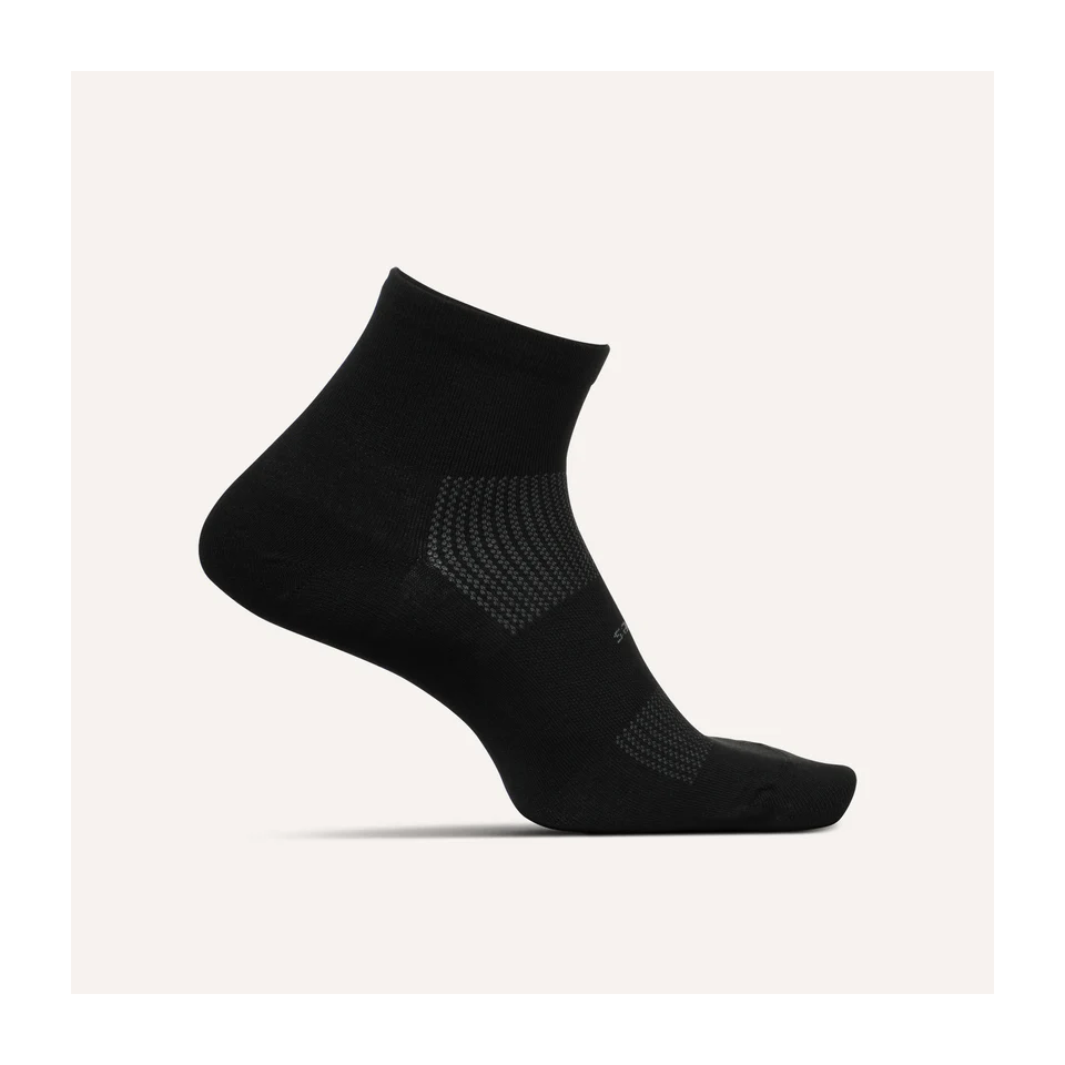 Feetures HIGH PERFORMANCE Ultra Light Quarter Black