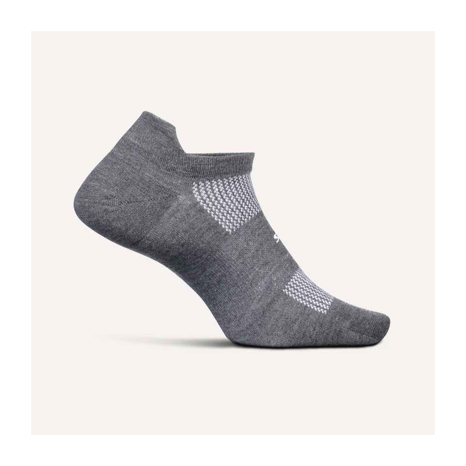 Feetures HIGH PERFORMANCE Max Cushion Tab Heather Gray Main image