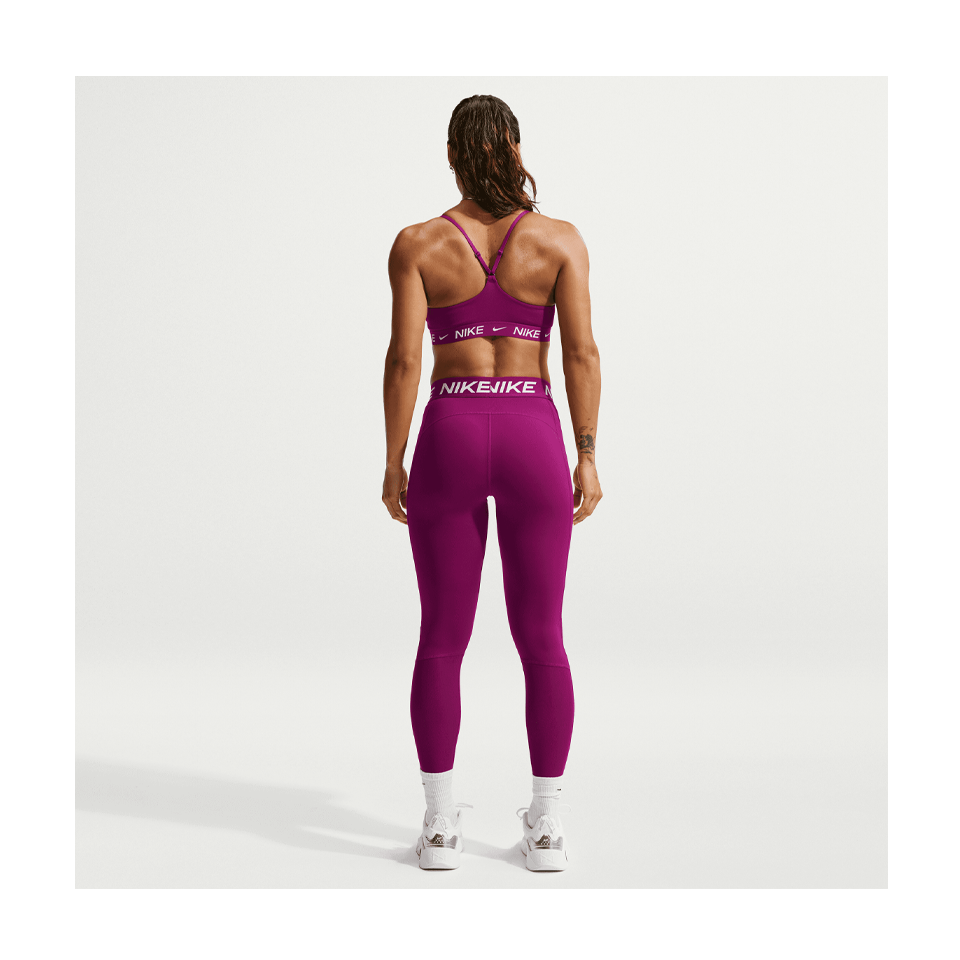 Nike Women's Indy Light-Support Padded Adjustable Sports Bra True Berry