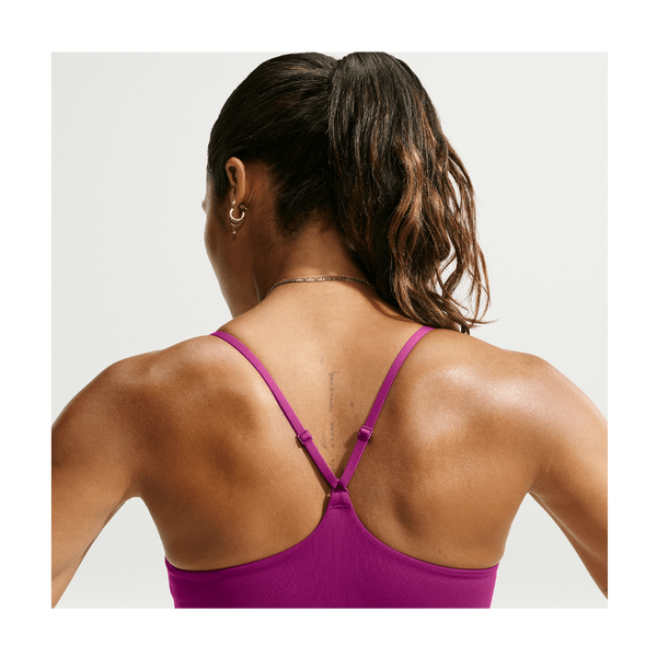 Nike Women's Indy Light-Support Padded Adjustable Sports Bra True Berry