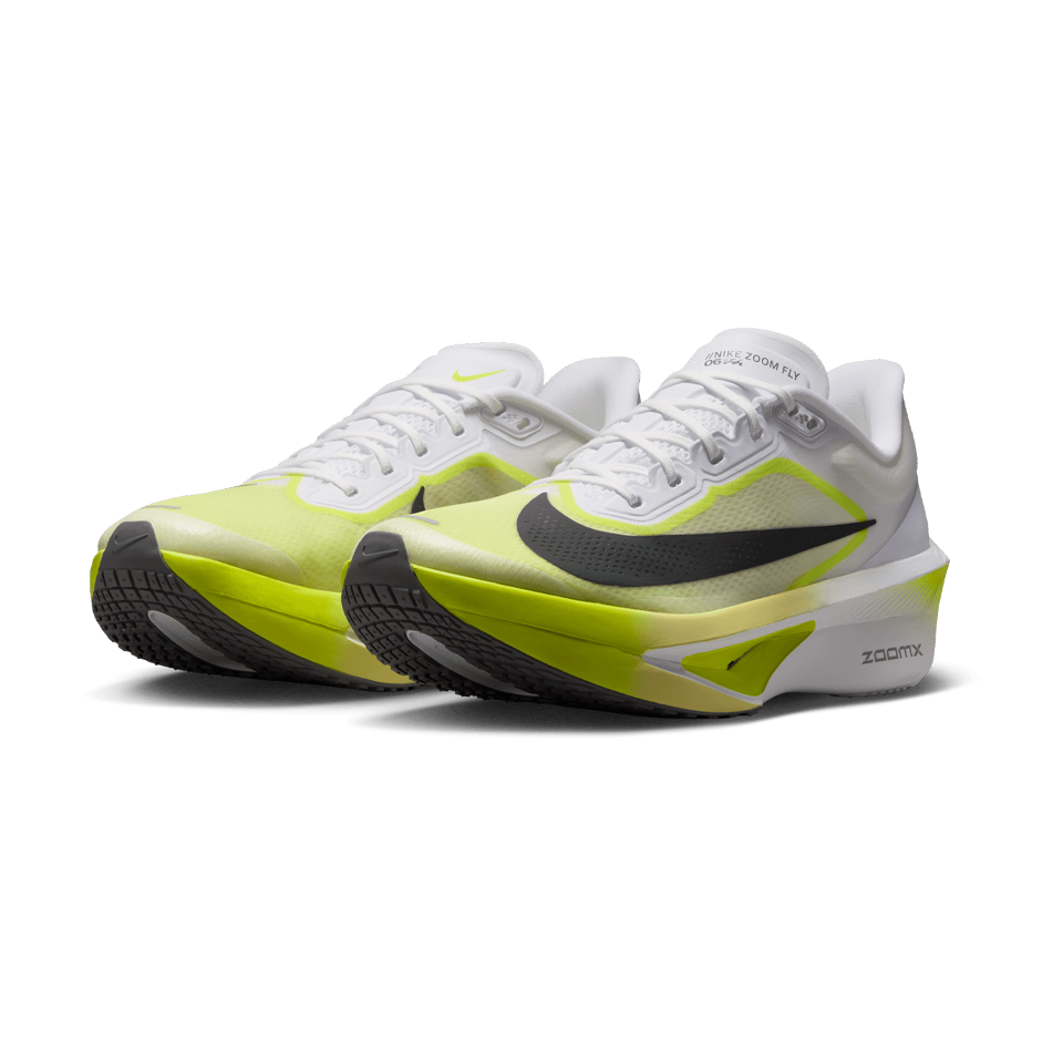 Nike Men's Zoom Fly 6 White/Lemon Venom/Lemon Chiffon/Anthracite