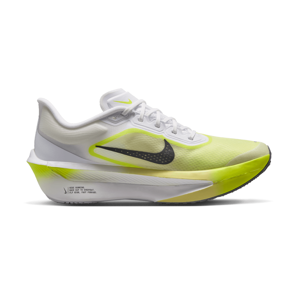 Nike Men's Zoom Fly 6 White/Lemon Venom/Lemon Chiffon/Anthracite
