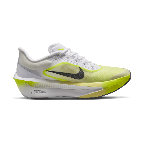 Nike Men's Zoom Fly 6 White/Lemon Venom/Lemon Chiffon/Anthracite