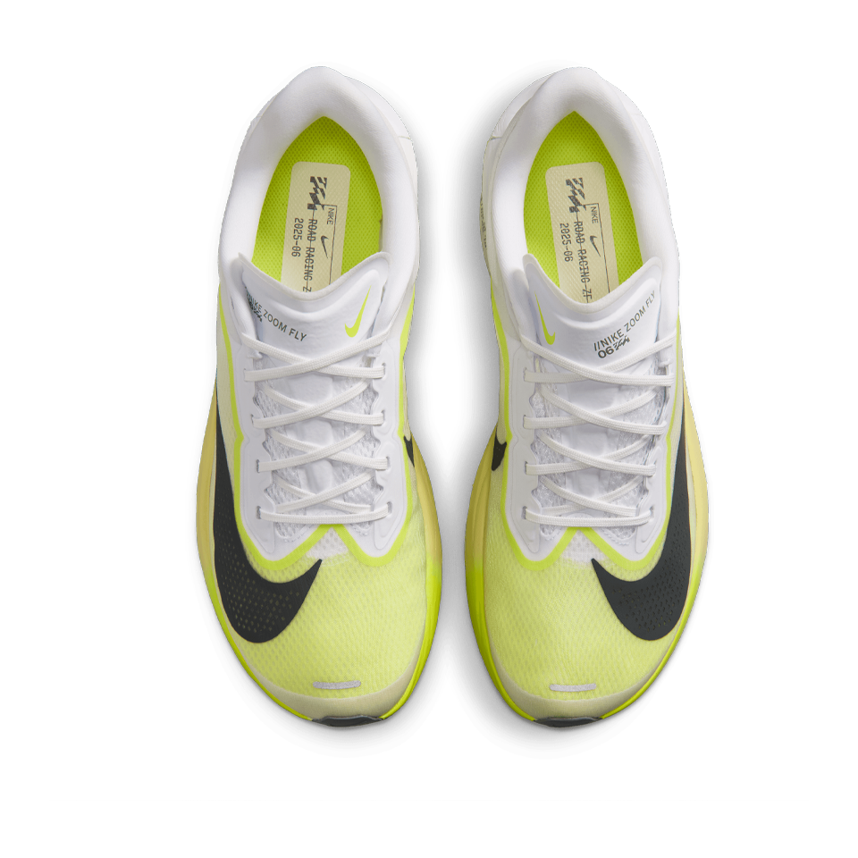 Nike Men's Zoom Fly 6 White/Lemon Venom/Lemon Chiffon/Anthracite