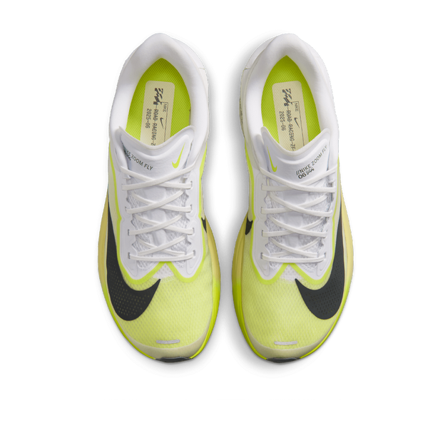 Nike Men's Zoom Fly 6 White/Lemon Venom/Lemon Chiffon/Anthracite