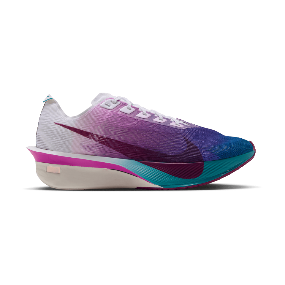 Nike Women's Vaporfly 4 White/True Berry/Energy/Vivid Purple