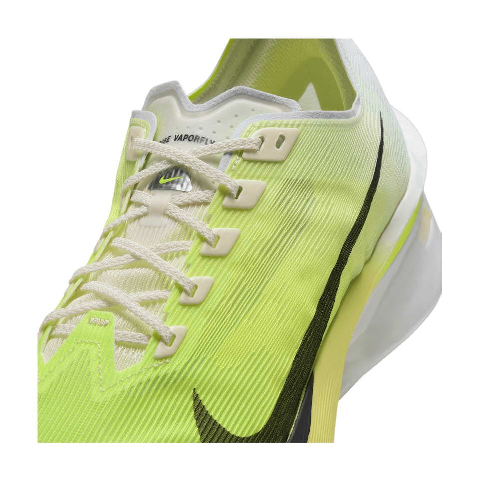 Nike Men's Vaporfly 4 White/Lemon Venom/Lemon Chiffon/Anthracite