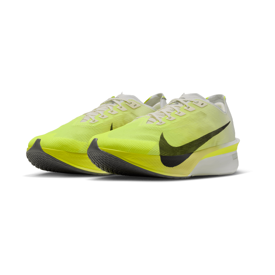 Nike Men's Vaporfly 4 White/Lemon Venom/Lemon Chiffon/Anthracite
