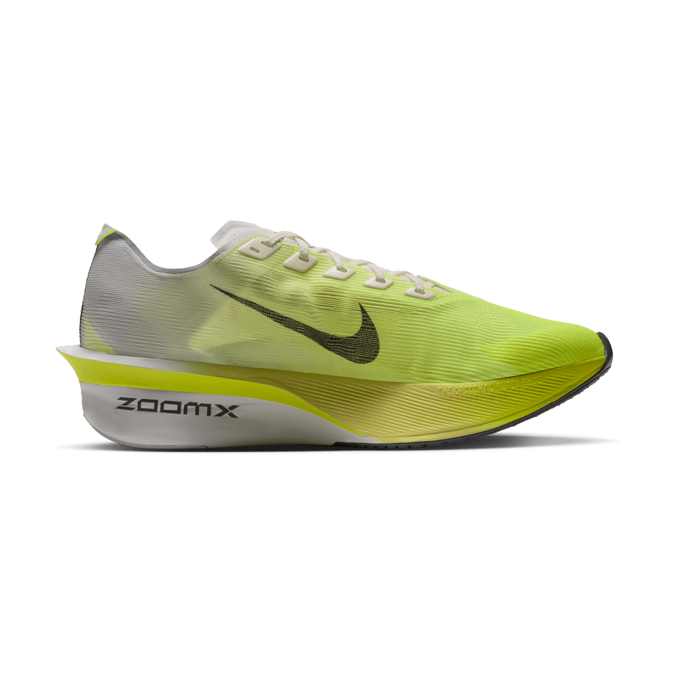 Nike Men's Vaporfly 4 White/Lemon Venom/Lemon Chiffon/Anthracite