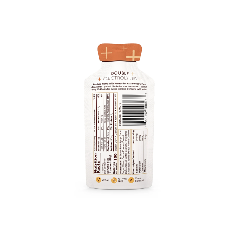 Huma Energy Gel Plus Chocolate Peanut Butter Secondary image