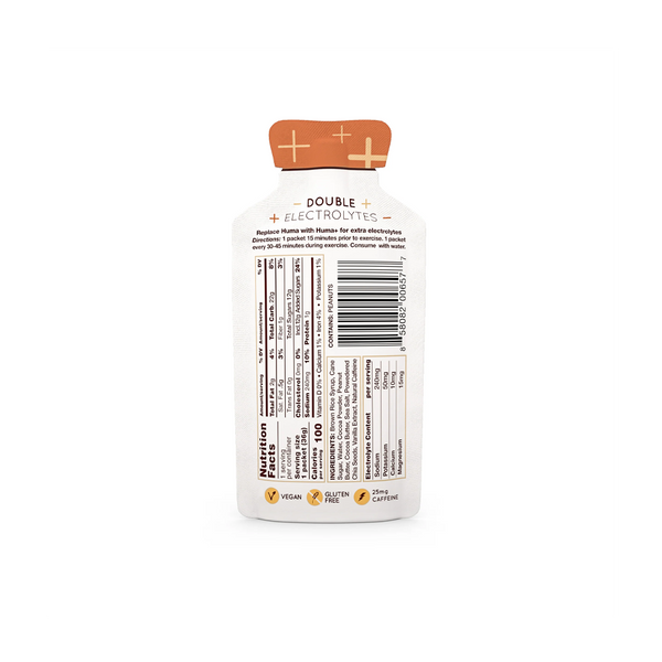 Huma Energy Gel Plus Chocolate Peanut Butter