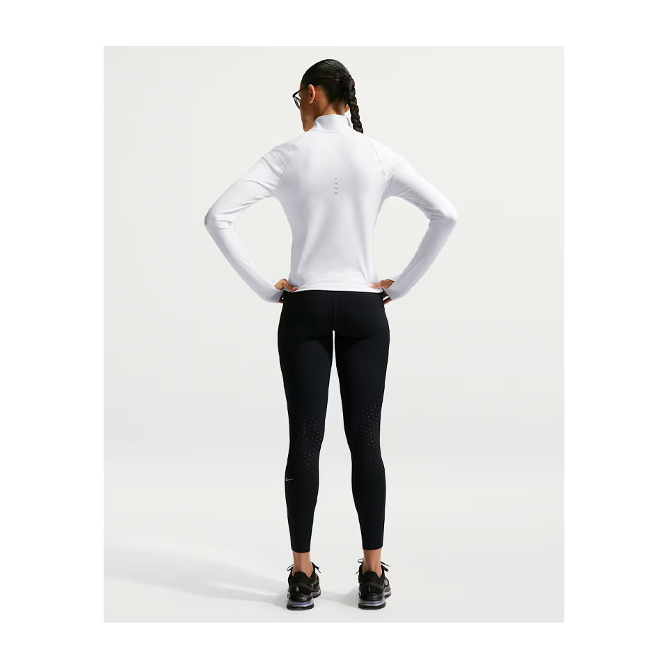 Nike Women's Swift High-Waisted 7/8 Running Leggings with Pockets Black
