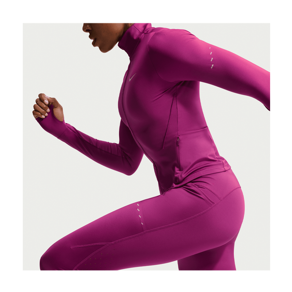 Nike Women's Swift High-Waisted 7/8 Running Leggings with Pockets True Berry