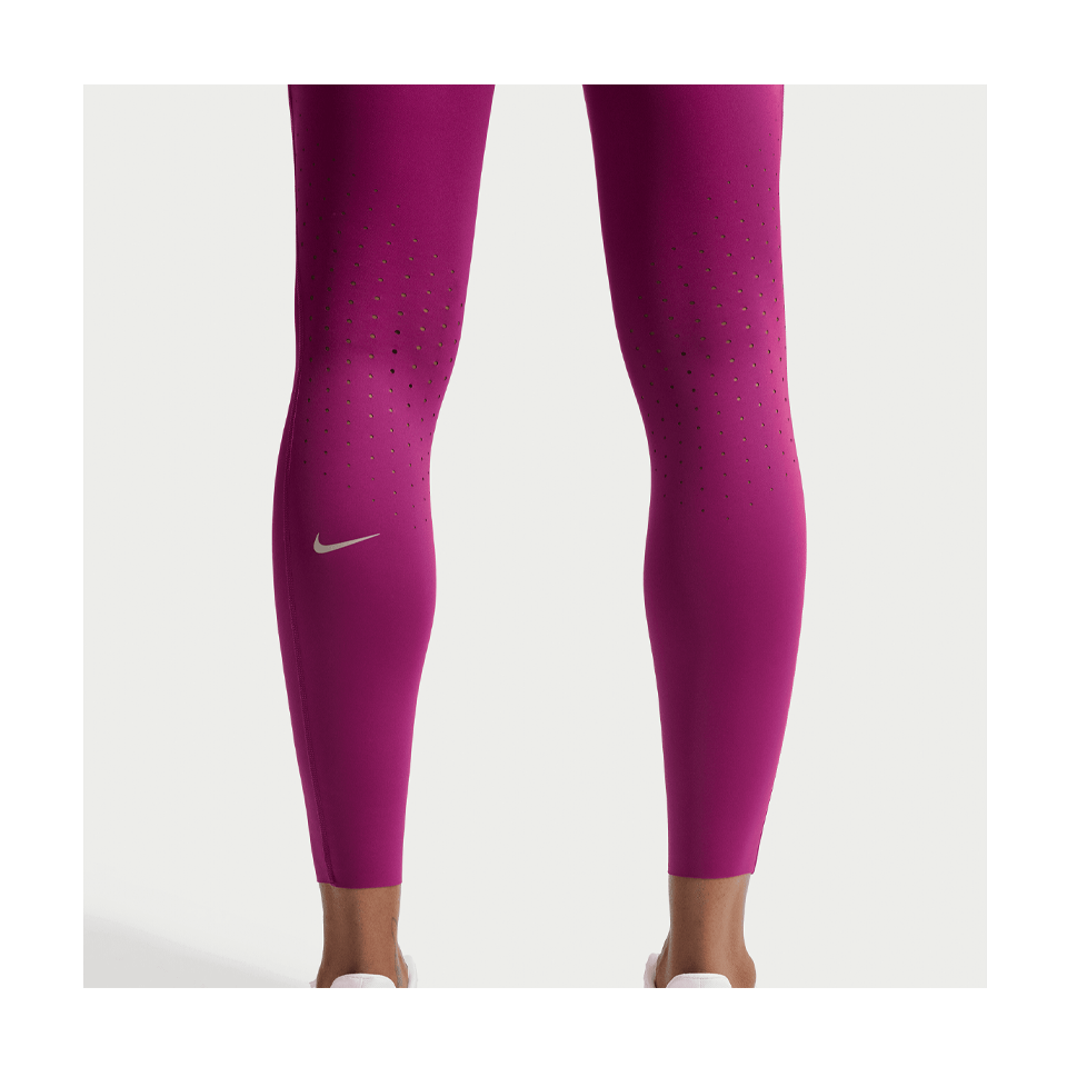 Nike Women's Swift High-Waisted 7/8 Running Leggings with Pockets True Berry