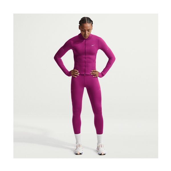 Nike Women's Swift High-Waisted 7/8 Running Leggings with Pockets True Berry