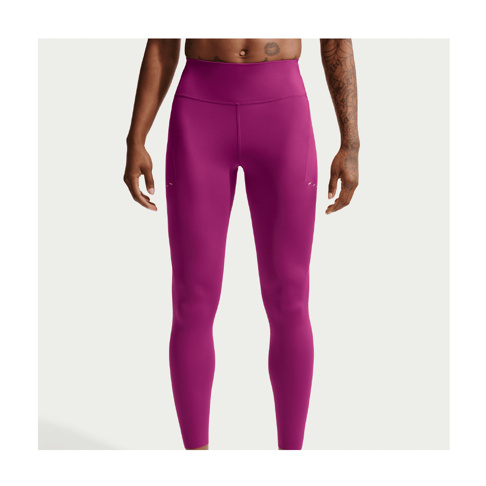 Nike Women's Swift High-Waisted 7/8 Running Leggings with Pockets True Berry