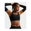 Nike Women's Swift High-Support Lightly Lined Sports Bra Black