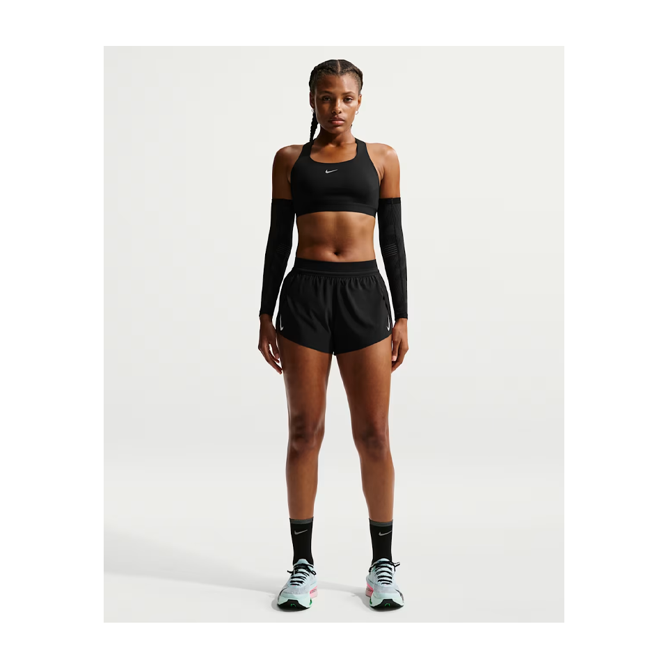 Nike Women's Swift High-Support Lightly Lined Sports Bra Black