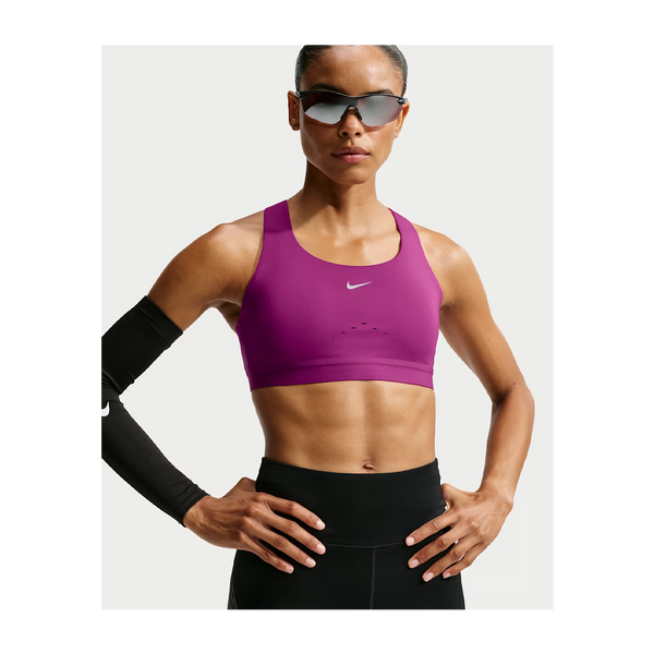 Nike Women's Swift High-Support Lightly Lined Sports Bra True Berry
