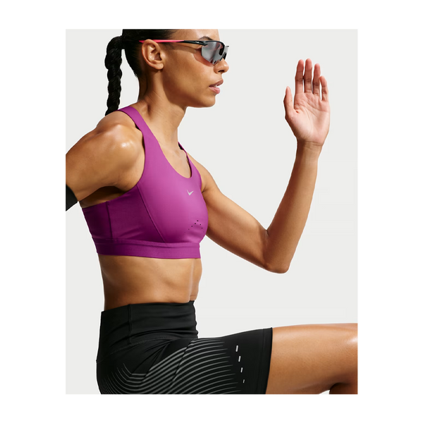 Nike Women's Swift High-Support Lightly Lined Sports Bra True Berry