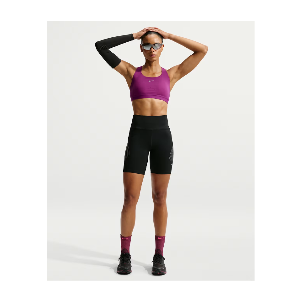 Nike Women's Swift High-Support Lightly Lined Sports Bra True Berry